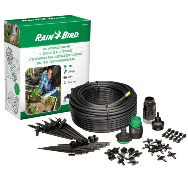 Rain Bird Startpaket för droppbevattning i trädgård